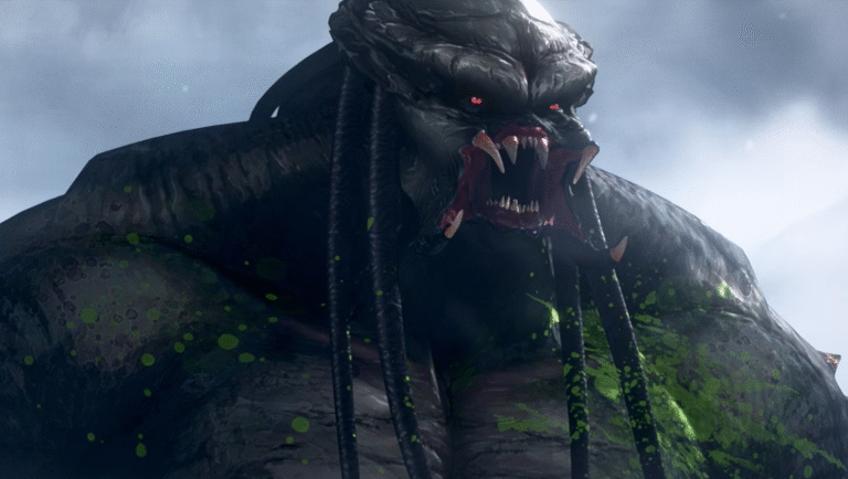 An image of the titular Predator from the Predator film franchise.