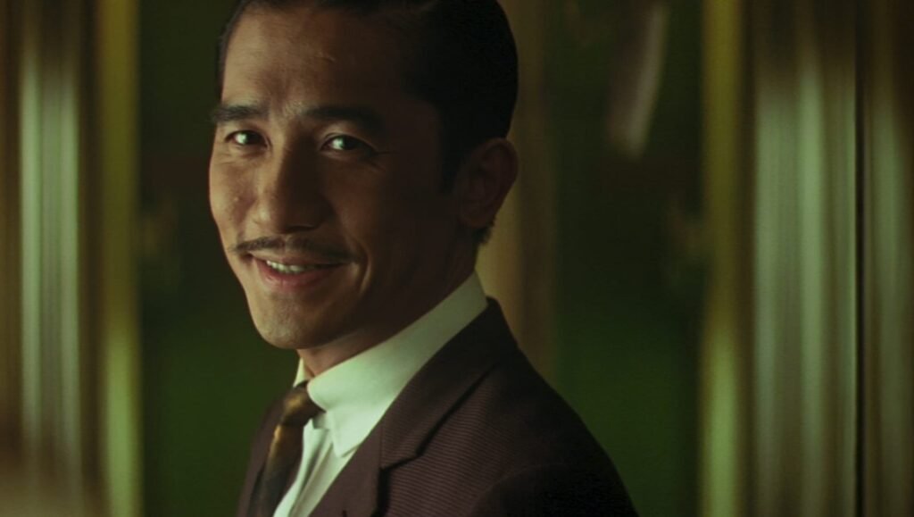 Tony Leung in Wong Kar-wai's film 2046. Hong Kong cinema.