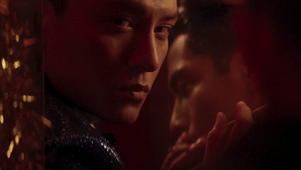 Tony Leung in Wong Kar-wai's 2046. Hong Kong cinema. Erotic, romantic drama.