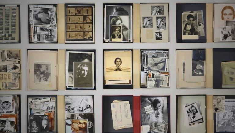 Leni Riefenstahl's private estate: Photos, documents, and film stills in boxes. Andres Veiel's Riefenstahl review.