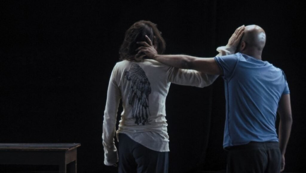 Cinéma du Réel 2026 — Dispatch 2: In-I In Motion, London, A Russian Winter Juliette Binoche in "In-I In Motion", Cinéma du Réel 2026, a dance performance by Miao Productions in London, Russian Winter.