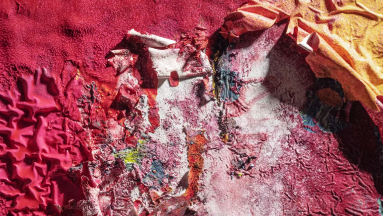 Keeping the Existence of the Experimental Documentary Alive: 2026 Cosmic Rays Film Festival Cosmic Rays art promo: Abstract close-up of textured red, white, and yellow paint, evoking a cosmic, dynamic feel.